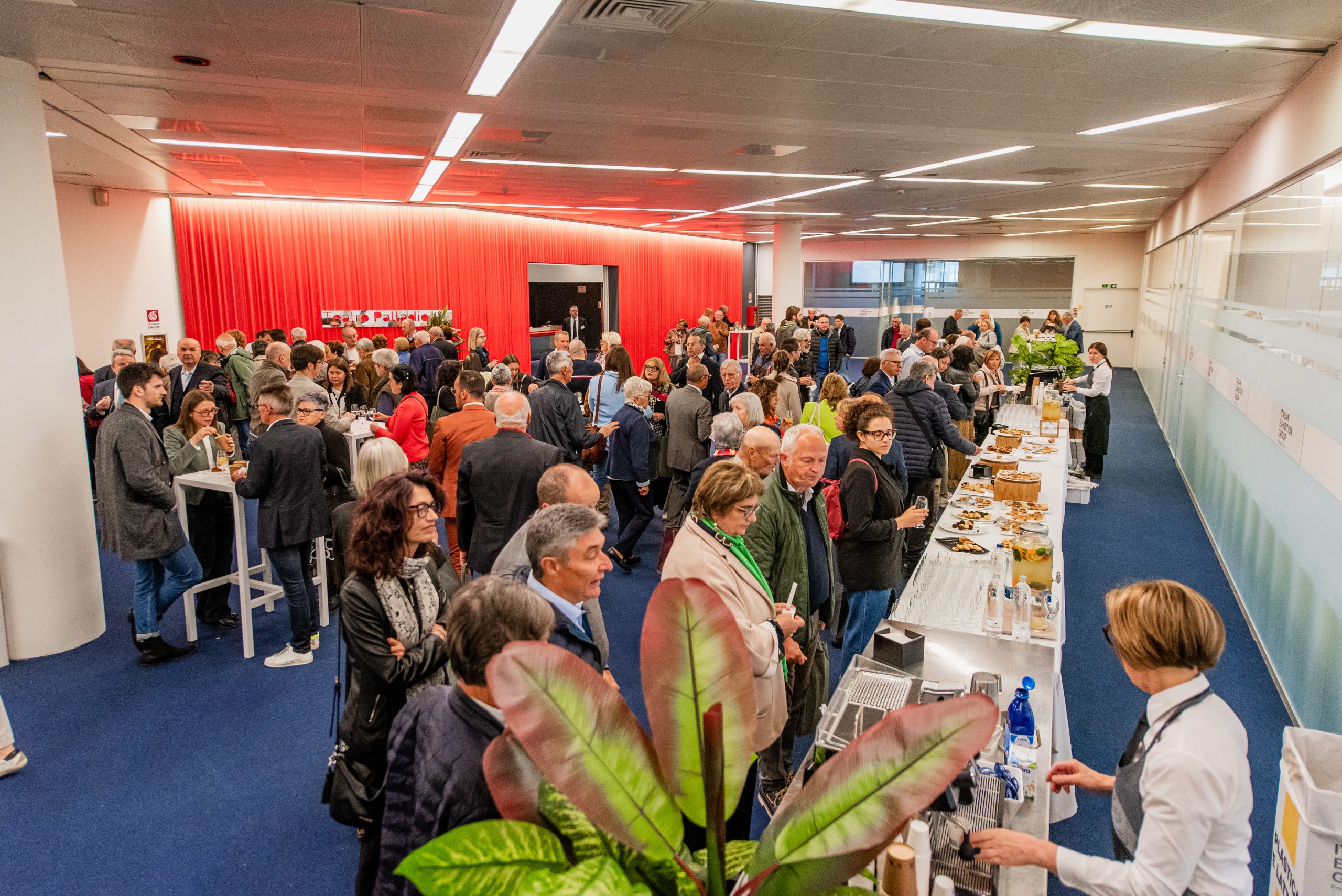 Welcome coffee, accoglienza